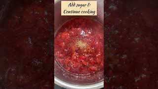 Quick Easy 10 minutes pectinfree open or Instant pot Strawberry Jam Strawberryjam [upl. by Asiul]