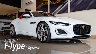 Jaguar F Type Convertible 2022  Visual Review [upl. by Ijnek]