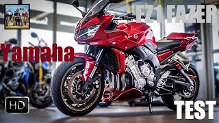 Yamaha FZ1 Fazer TEST  Ein klassischer Sporttourer mit R1 Motor [upl. by Naleag]