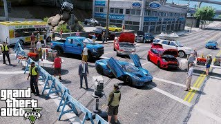 GTA 5 Real Life Mod 121 Ford Dealership Grand Opening [upl. by Lamphere312]