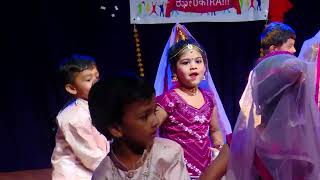 Puppet dance By lkg and Ukg kids [upl. by Larrej990]