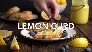 Lemon Curd Recipe [upl. by Euqinor]