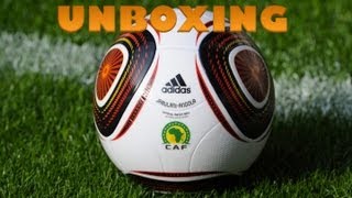 Jabulani official matchball unboxing and review  HD 2012 [upl. by Nosnhoj]