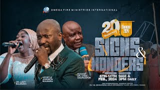 Ebenezer 2024🔥  OFM20🎊🎉 Apostle Johnson Suleman  Day3 Morning [upl. by Ilam511]