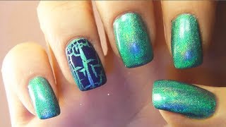 Trend quotCrackedquot Nagellack  Nails of the Day [upl. by Condon662]