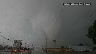 Video shows tornado in Texas Panhandle [upl. by Adnawed]