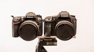 Nikon D7100 vs Canon 7D Part 1  Photography Features  Best APSC DSLR [upl. by Brodsky]