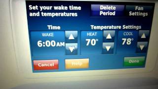 Honeywell Prestige IAQ HD Thermostat Demo [upl. by Ayik]