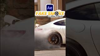 car burnout  fake smoke  after effect tutorial  tutorial aftereffects [upl. by Evets546]