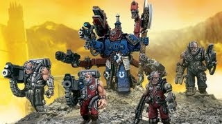 Warhammer 40K  Techmarine with servitors [upl. by Caddaric]