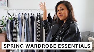 Spring Wardrobe Essentials  Timeless Wardrobe Pieces [upl. by Kung]