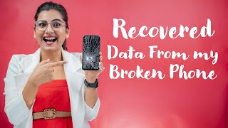 How to recover data from broken Android phone  display screen damaged mobile [upl. by Ardnaid]