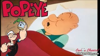 POPEYE THE SAILOR MAN Shuteye Popeye 1952 Remastered HD 1080p  Seymour Kneitel Jack Mercer [upl. by Hesler]