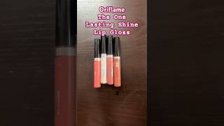 Oriflame The One Lasting Shine Lip Gloss oriflame oriflameproducts cosmetics lipgloss [upl. by Krys455]