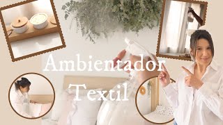 Aromatizante Casero para Textiles 💞🏠 Ambientador Hogar de Suavizante ✨ ASMR [upl. by Sutherlan]