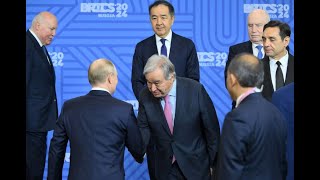 Ukraine The Latest about Guterres at BRICS meeting and quotThe Global Southquot [upl. by Roseanna]