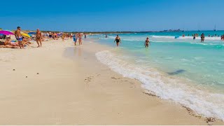 MALLORCA ES TRENC Beach Walk 5K UHD  Mallorca Spain Beach Walk Sa Rapita [upl. by Shaylah]