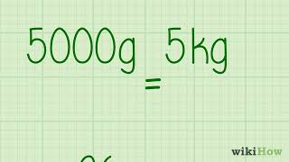 How to Convert Grams to Kilograms [upl. by Marentic]