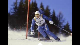 Ingemar Stenmark wins slalom Kitzbühel 1982 [upl. by Immak]