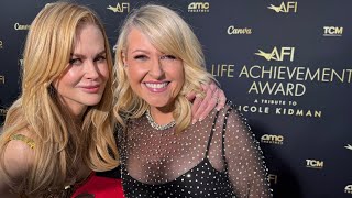 Nicole Kidman is the first Australian to be honoured with the Life Achievement Award from the AFI [upl. by Hsirahc]