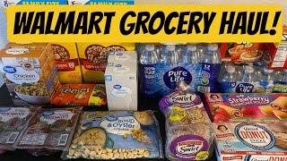 WALMART GROCERY HAUL 🥣🥜🥤 [upl. by Stefa]