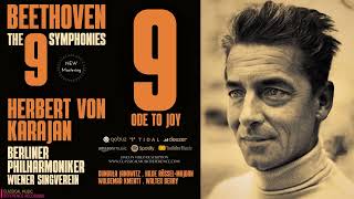 Beethoven  Symphony No 9 quotOde to Joyquot  Remastered Herbert von Karajan Berliner Philharmoniker [upl. by Michel]