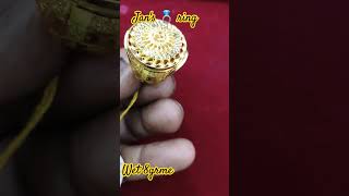 Jans ring sorts goldjewellery fashion youtubeshorts 🥰😘 [upl. by Alauqahs192]