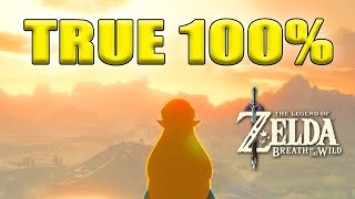 TRUE 100 Checklist by doing EVERYTHING in Zelda BotW [upl. by Byran]