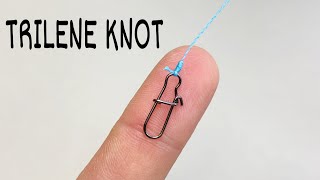 Fishing Knots Trilene Knot  One of the BEST Fishing Knots for Mono or Fluorocarbon Line [upl. by Enrak870]