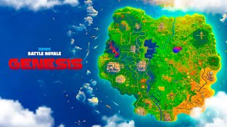 Fortnite CHAPTER 6 SEASON 1  Map Reveal [upl. by Celestina]