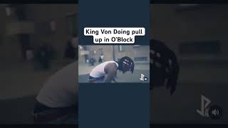 King von doing pull ups in O’Block🕊️🖤kingvon otf rap rapper [upl. by Harol707]