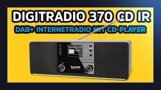 Short Review DIGITRADIO 370 CD IR  DAB Designradio mit unglaublicher Vielfalt  TechniSat [upl. by Sukcirdor592]