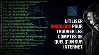 Rechercher des comptes de médias sociaux par noms dutilisateur à laide de SHERLOCK Tutoriel [upl. by Eidualc827]