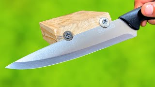 3 Amazing Methods to Sharpen a knife To Razor Sharp Sharpening Like a Pro [upl. by Alodi]