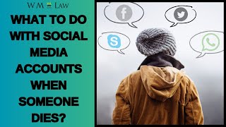 Handling Social Media Accounts for a Deceased Loved One [upl. by Aneleiram]