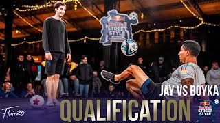 Boyka vs Jay  Qualification  Red Bull Street Style 2023 [upl. by Nosredna550]