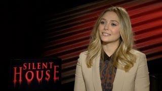 Silent House Elizabeth Olsen Interview HD [upl. by Itsrejk]