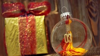 How to Make a Graduation Tassel Christmas Ornament [upl. by Ymereg]