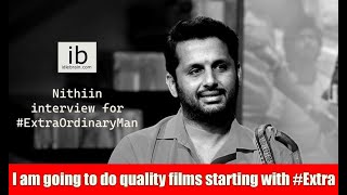 Nithiin interview by Jeevi for Extra  idlebraincom [upl. by Edas]