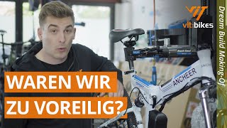 Pannen beim Dreambuild des Billig Ebikes🚲🔧 Ancheer EMountainbike Dreambuild hinter den Kulissen [upl. by Nirrak]