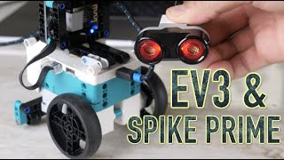 Connect EV3 Sensors to Robot Inventor EV3 Adapter [upl. by Shishko33]