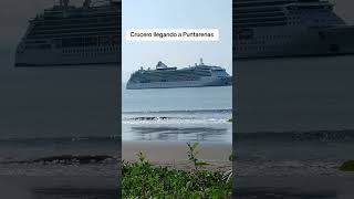 Crucero llegando a Puntarenas jairogonzalez3643 [upl. by Glenine]