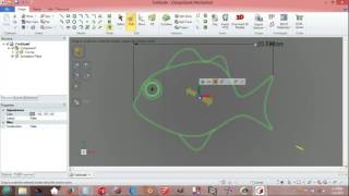 DesignSpark Mechanical  How To Scale 2D Sketch [upl. by Dauf]