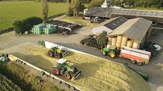 🤩ENSILAGE A LA FERME  😍 ETA COZANNET 😎🔥 [upl. by Ferwerda423]