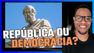 República ou democracia Platão e a sua escolha eleições2024 eleições política kaizen [upl. by Ttocserp]