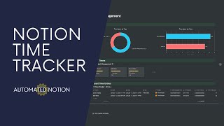 Notion Time Tracker Walkthrough [upl. by Alrick557]