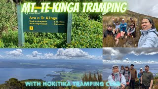 MOUNT TE KINGA TRAMPING TRIP with HOKITIKA TRAMPING CLUB hokitika newzealand tramping [upl. by Orlosky832]