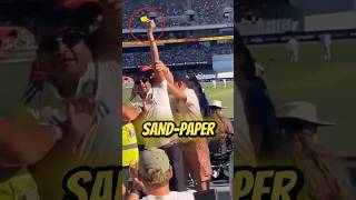 Indian Cricket Fan Show SandPaper During Ind vs Aus 2nd Test amp Guards Caught Him shorts [upl. by Adiaroz]