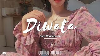 Sam Concepcion  Diwata Lyrics quotOh diwatang kay ganda Mahiwagang mahikaquot TikTok Song [upl. by Barram]