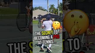 How To Become A Professional Tennis Player [upl. by Aynatan]